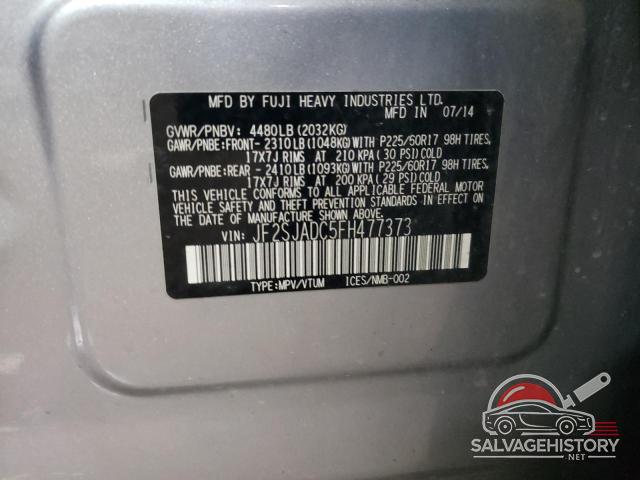 JF2SJADC5FH477373 2015 SUBARU FORESTER photo no. 13