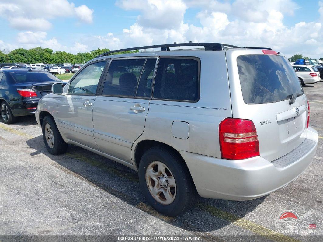 JTEGD21A430069795 2003 TOYOTA HIGHLANDER photo no. 3