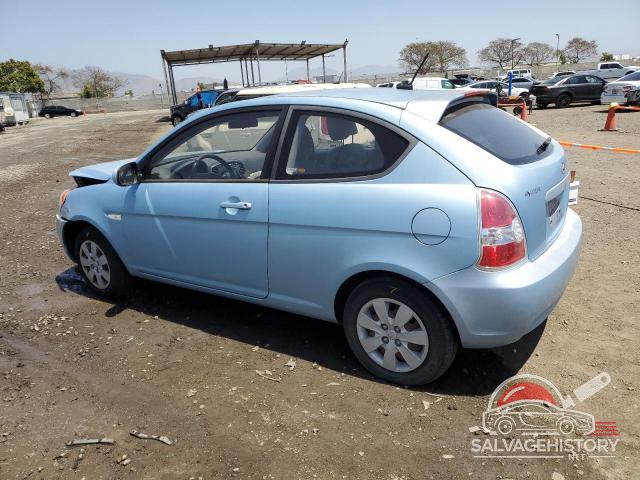 KMHCM3AC8BU194876 2011 HYUNDAI ACCENT photo no. 2
