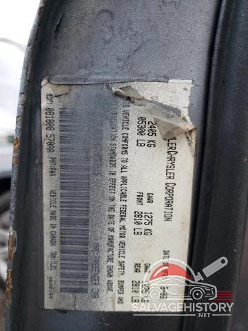 2C3LA63H67H633515 2007 CHRYSLER 300 photo no. 12