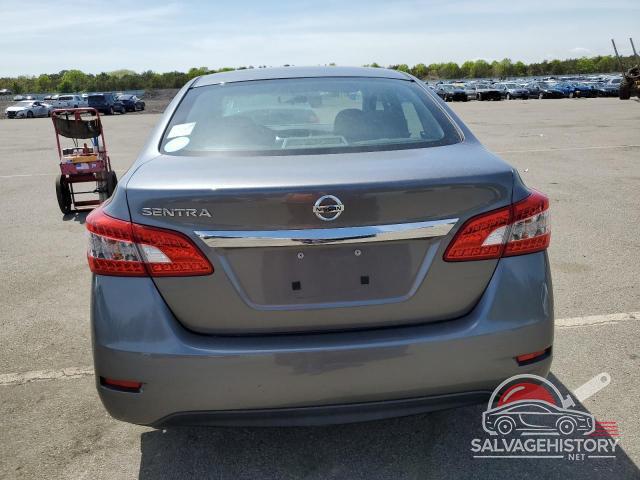 3N1AB7AP0FY322237 2015 NISSAN SENTRA photo no. 6