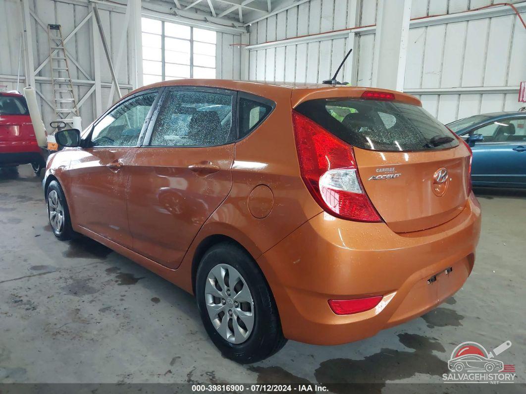 KMHCT5AE6HU306390 2017 HYUNDAI ACCENT photo no. 3