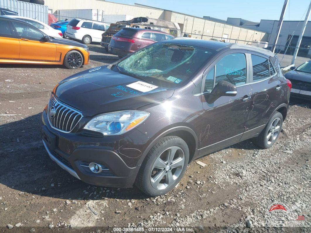 KL4CJGSB1EB605359 2014 BUICK ENCORE photo no. 2