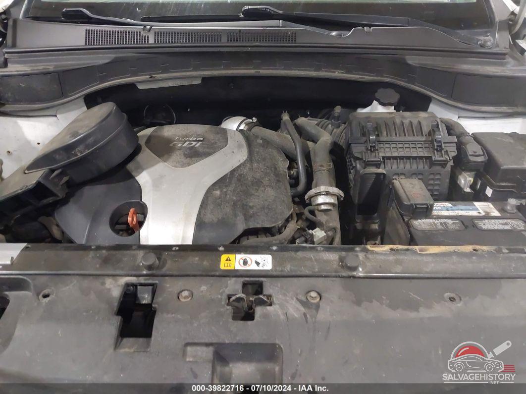 5XYZWDLA8DG069309 2013 HYUNDAI SANTA FE photo no. 10