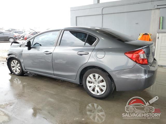 19XFB2F59CE104176 2012 HONDA CIVIC photo no. 2