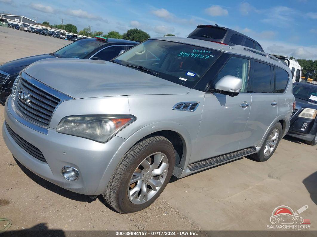JN8AZ2ND7B9700313 2011 INFINITI QX56 photo no. 2