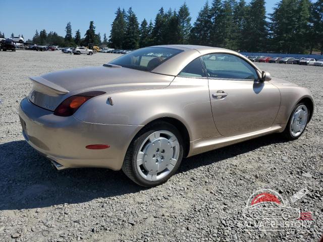 JTHFN48Y940053250 2004 LEXUS SC430 photo no. 3