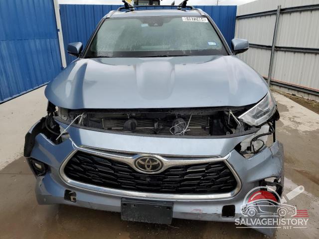 5TDFZRBHXNS232990 2022 TOYOTA HIGHLANDER photo no. 5