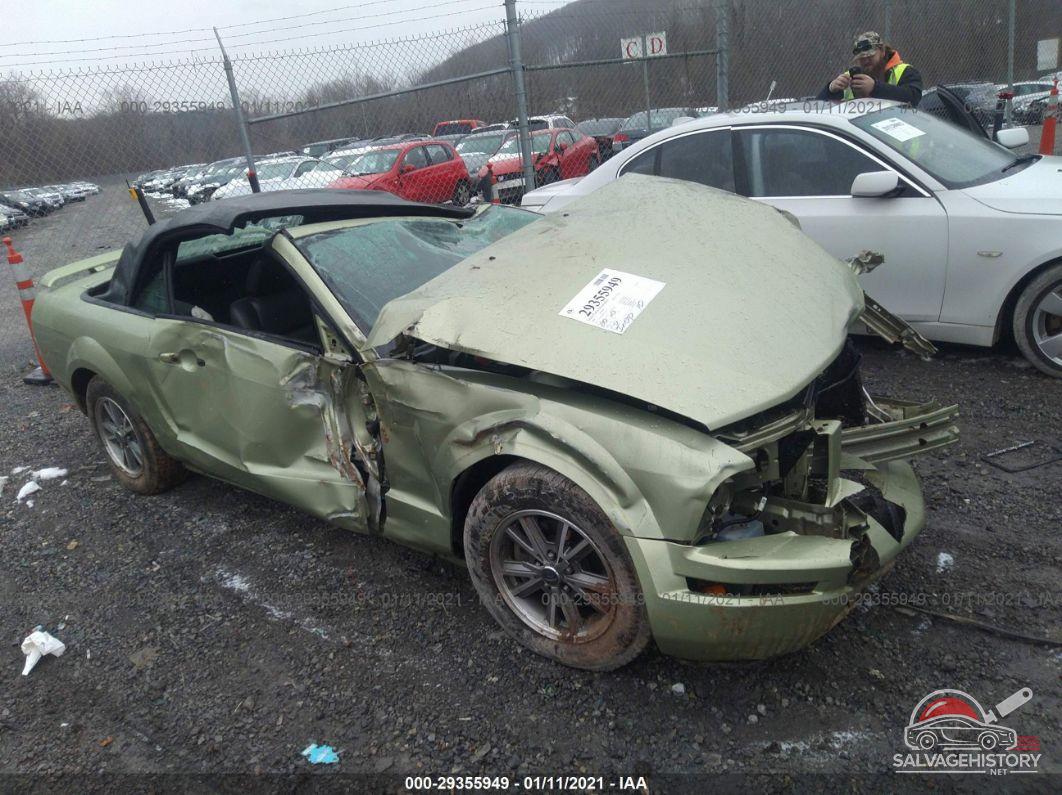 1ZVFT84N555231571 2005 FORD MUSTANG photo no. 3