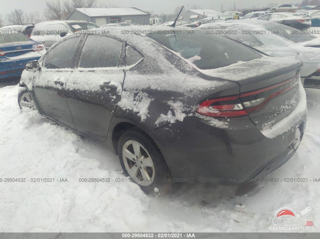 1C3CDFBB4GD518025 2016 DODGE DART photo no. 3