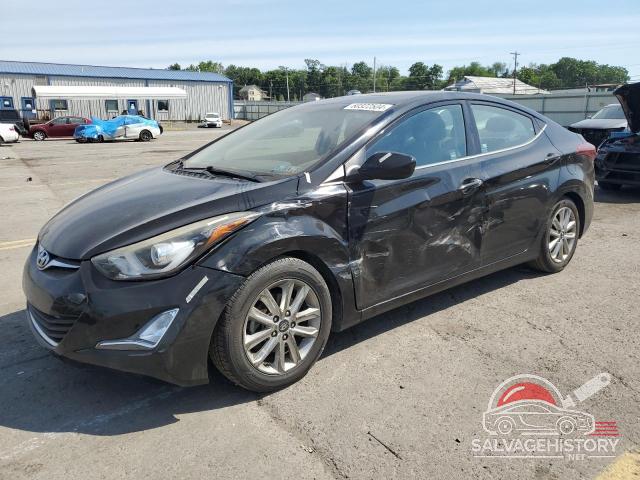KMHDH4AE2FU355390 2015 HYUNDAI ELANTRA photo no. 9