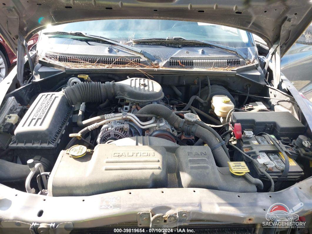 1B7FL16XX2S655642 2002 DODGE DAKOTA photo no. 10