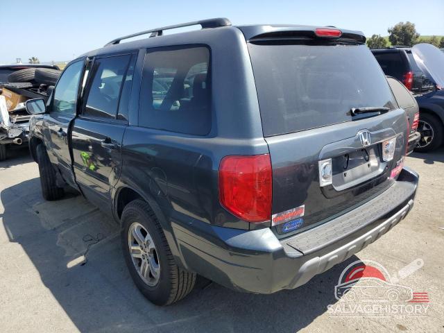 2HKYF18503H588321 2003 HONDA PILOT photo no. 2