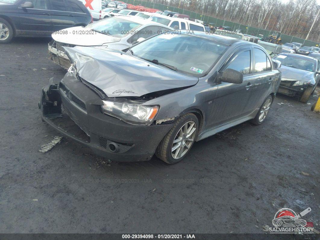 JA32U2FU5AU032440 2010 MITSUBISHI LANCER photo no. 2