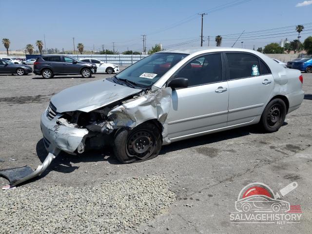 2T1BR32E74C315527 2004 TOYOTA COROLLA photo no. 8