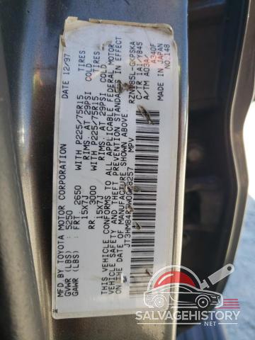 JT3HM84R5W0028257 1998 TOYOTA 4RUNNER photo no. 13