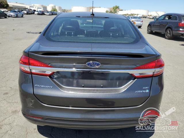 3FA6P0LU2JR103240 2018 FORD FUSION photo no. 6