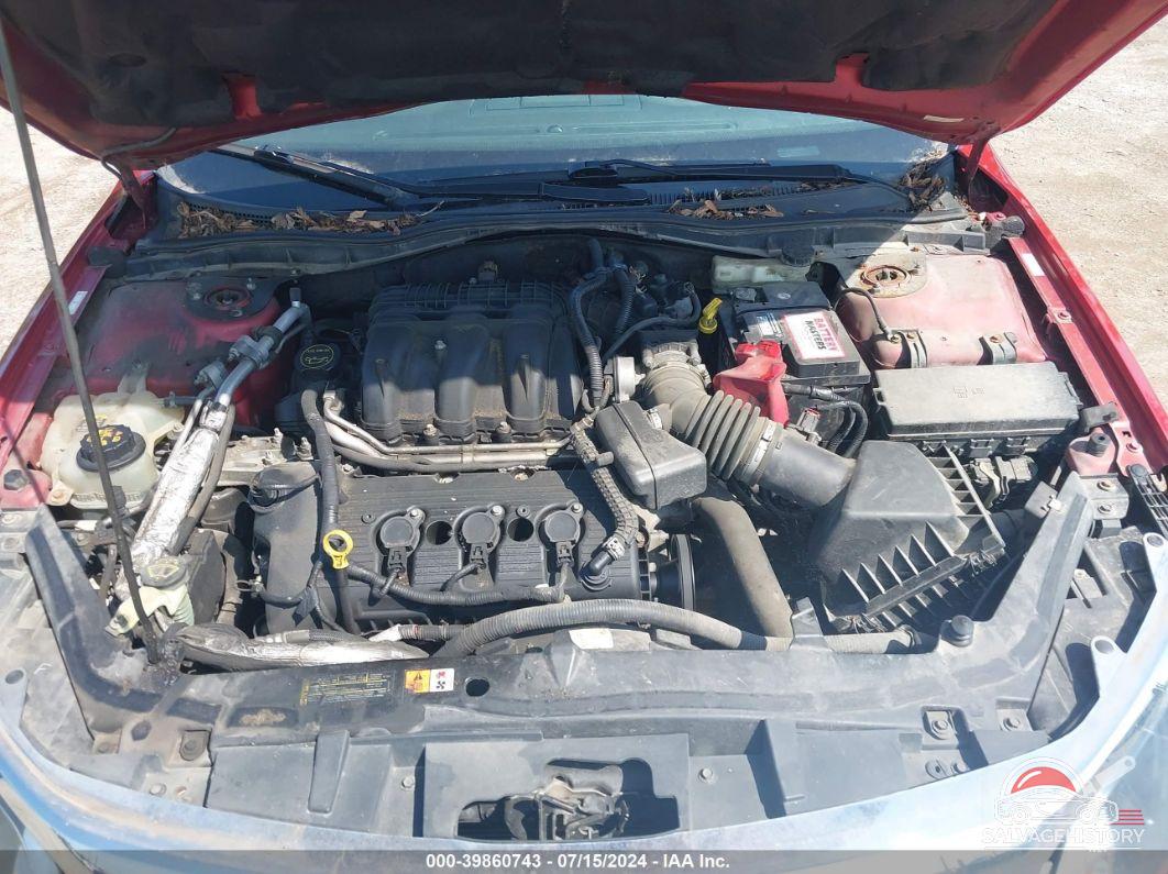 3FAHP0JGXBR188822 2011 FORD FUSION photo no. 10