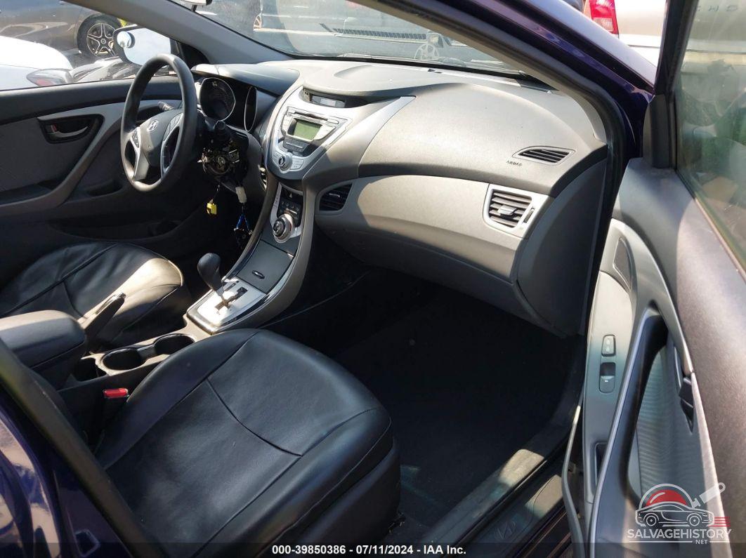 5NPDH4AE3CH122385 2012 HYUNDAI ELANTRA photo no. 5