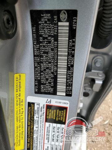 4T1BF1FK4GU265198 2016 TOYOTA CAMRY photo no. 12