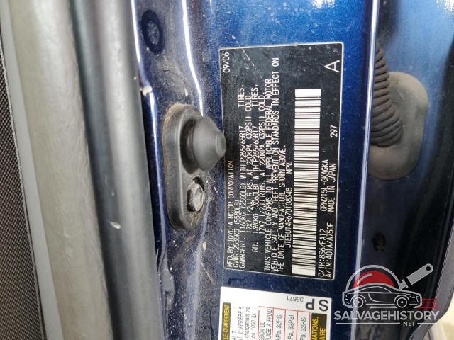 JTEBU14R670108348 2007 TOYOTA 4RUNNER photo no. 13