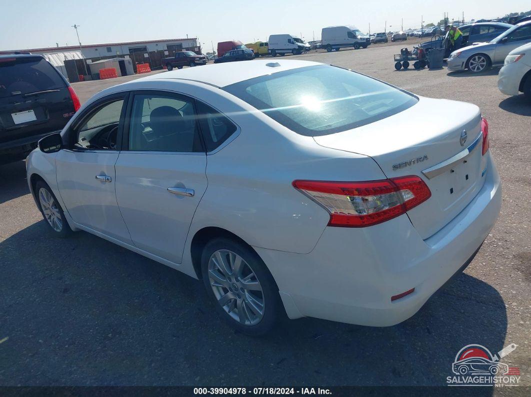 3N1AB7AP8DL698632 2013 NISSAN SENTRA photo no. 3