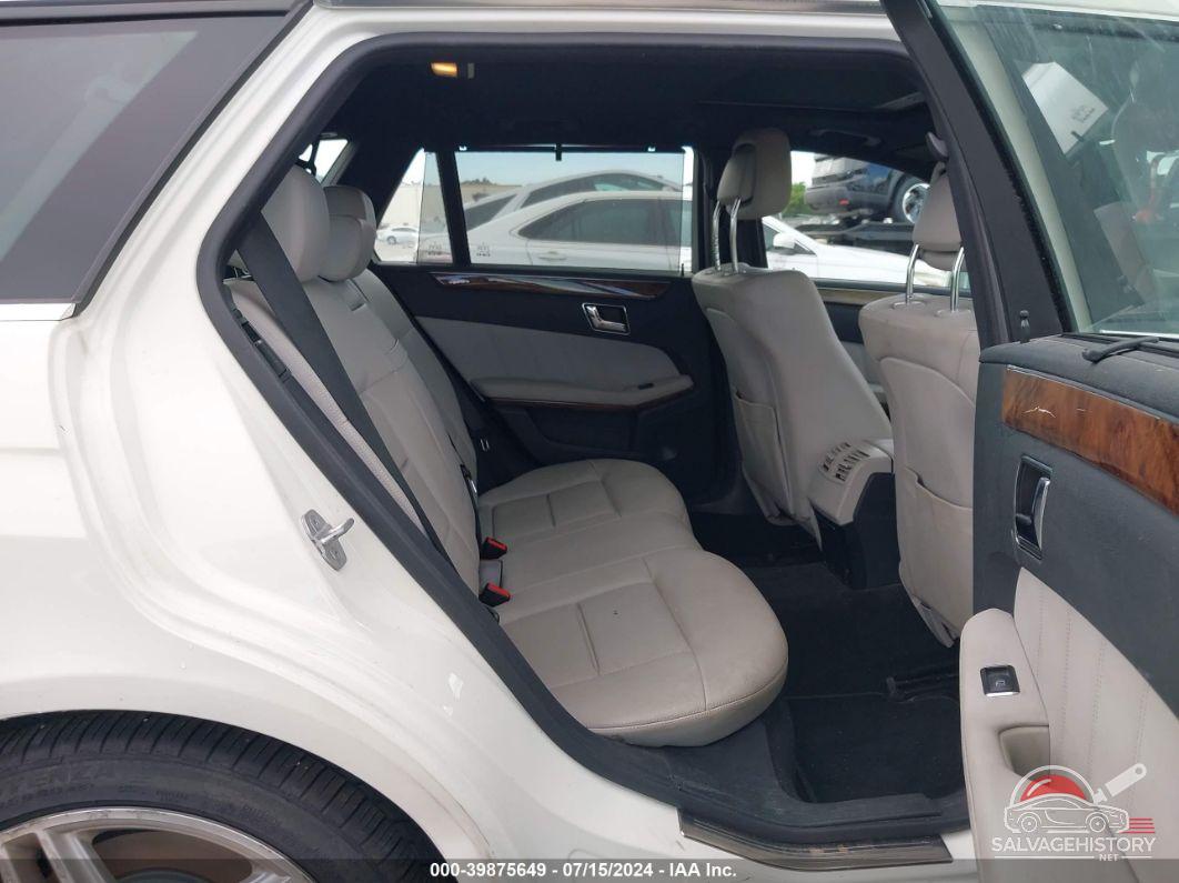 WDDHH8HB2BA318835 2011 MERCEDES-BENZ E 350 photo no. 8
