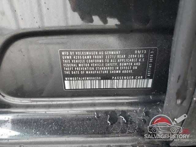 WVWGD7AJ4EW006259 2014 VOLKSWAGEN GTI photo no. 12