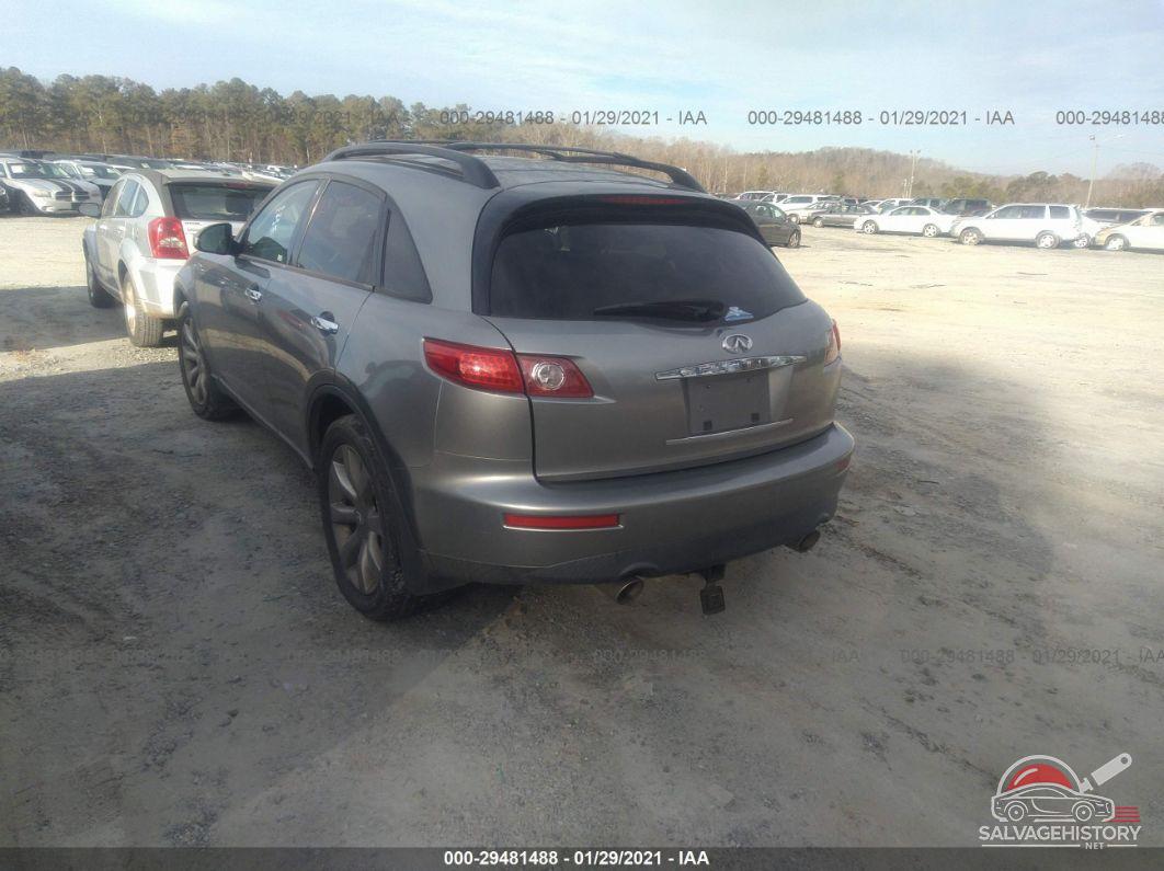 JNRBS08W13X401645 2003 INFINITI FX45 photo no. 3