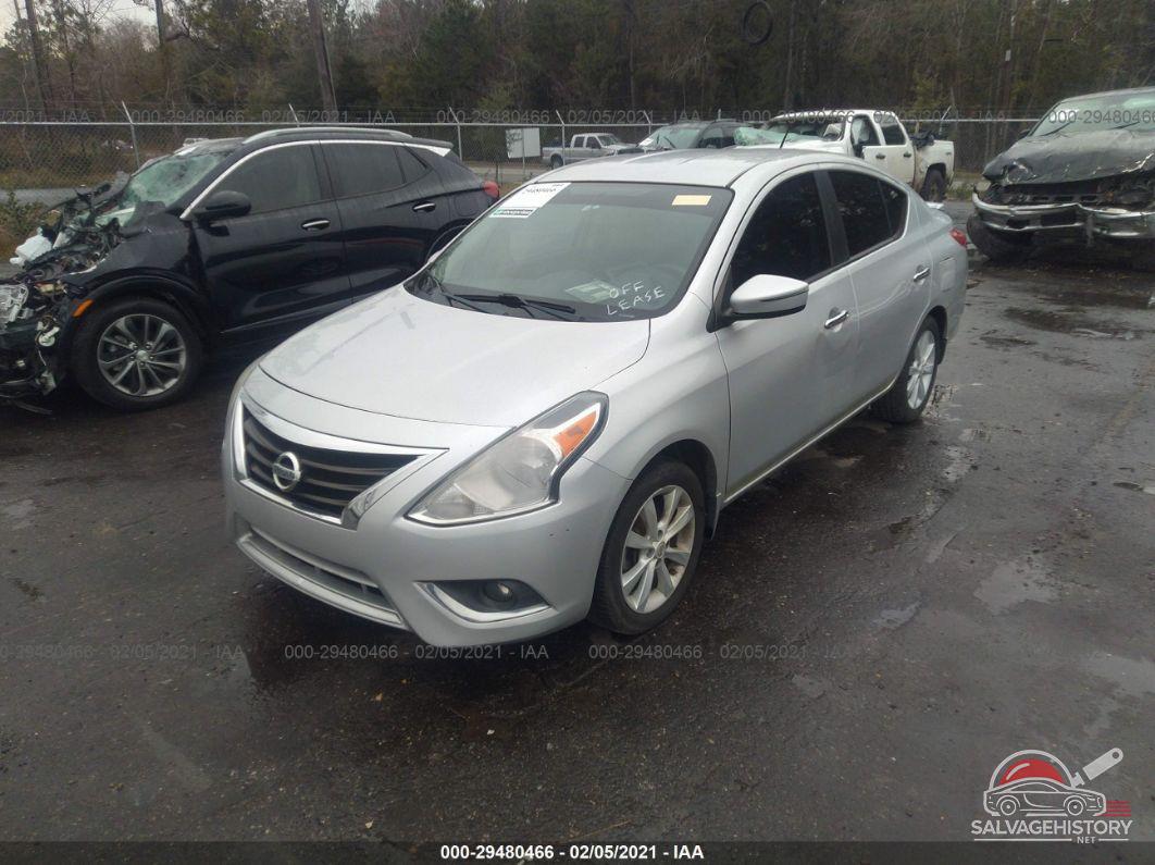 3N1CN7APXFL854155 2015 NISSAN VERSA photo no. 2