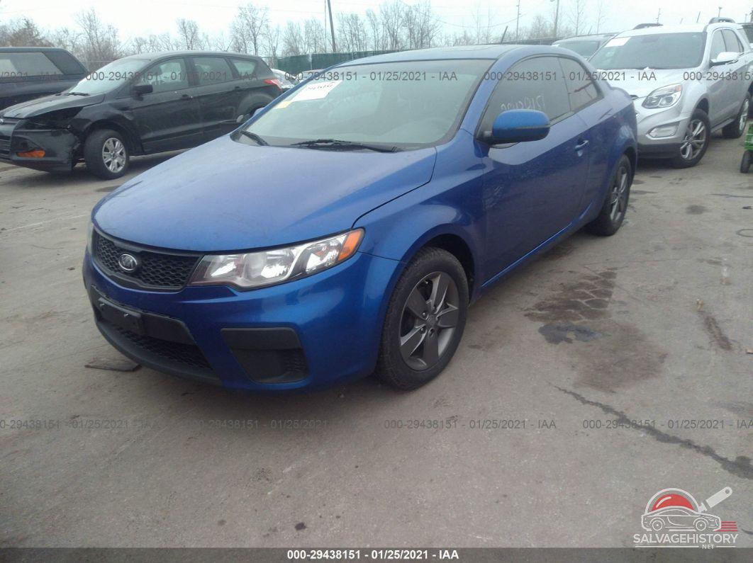 KNAFU6A26C5474119 2012 KIA FORTE KOUP photo no. 2