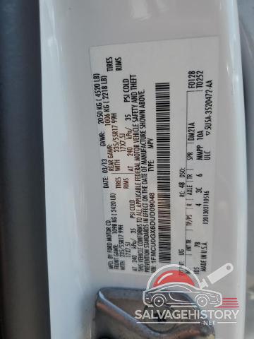 1FMCU0GX6DUD09048 2013 FORD ESCAPE photo no. 13