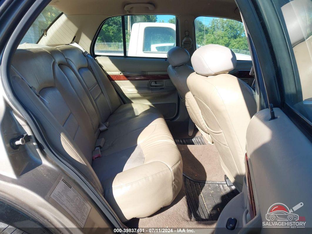 2MEFM75W41X632649 2001 MERCURY GRAND MARQUIS photo no. 8