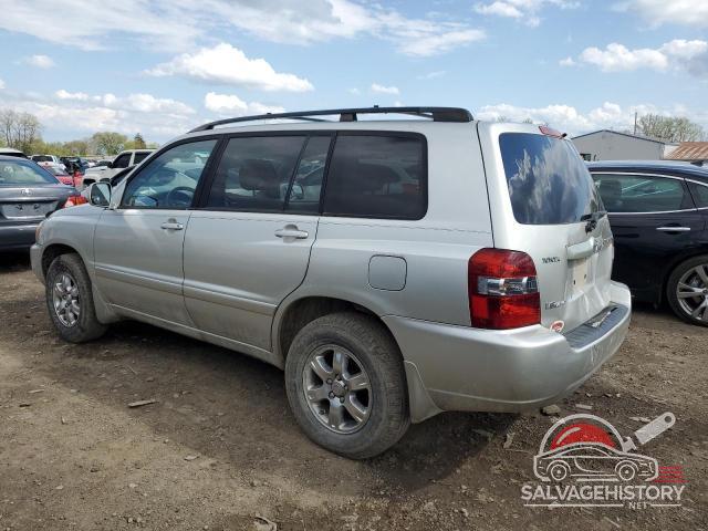 JTEEP21A450089188 2005 TOYOTA HIGHLANDER photo no. 2