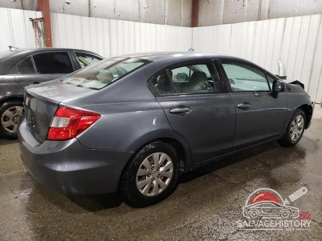 19XFB2F53CE061129 2012 HONDA CIVIC photo no. 3
