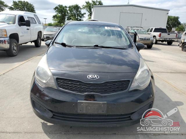 KNADM4A37D6252186 2013 KIA RIO photo no. 5
