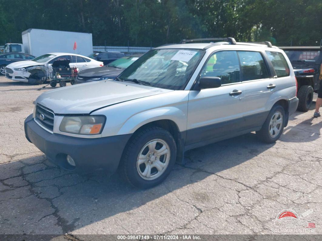 JF1SG63674H745705 2004 SUBARU FORESTER photo no. 2