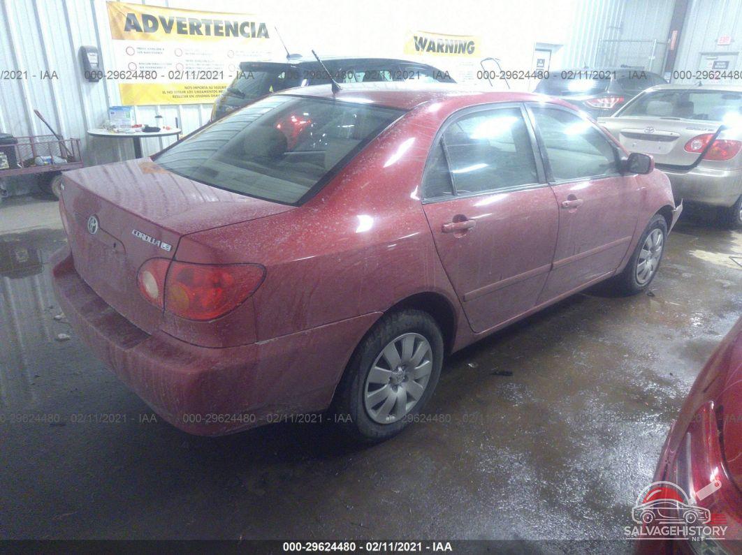 2T1BR32E23C093820 2003 TOYOTA COROLLA photo no. 4