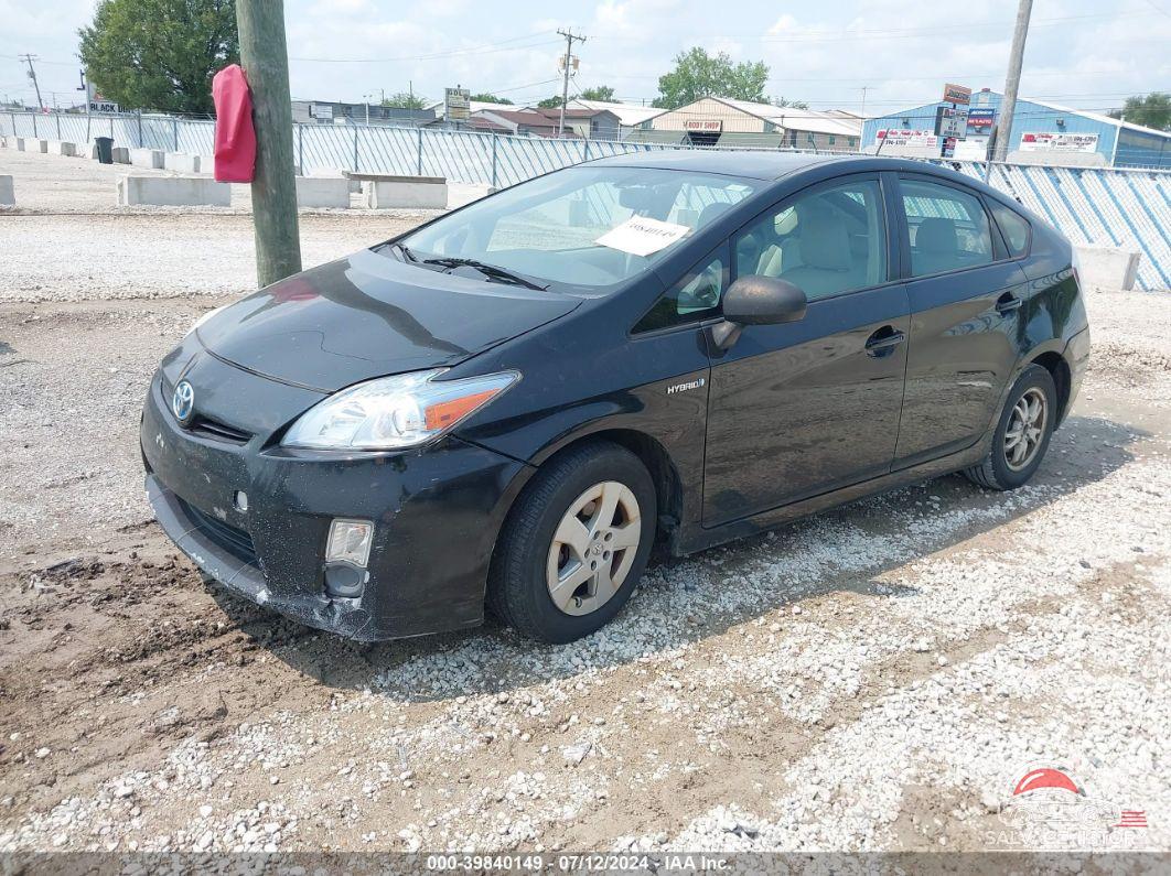 JTDKN3DU4A0062527 2010 TOYOTA PRIUS photo no. 2