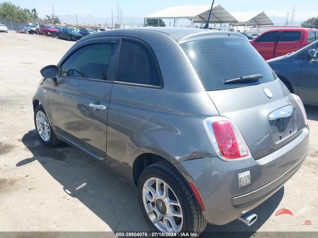 3C3CFFAR6CT380856 2012 FIAT 500 photo no. 3