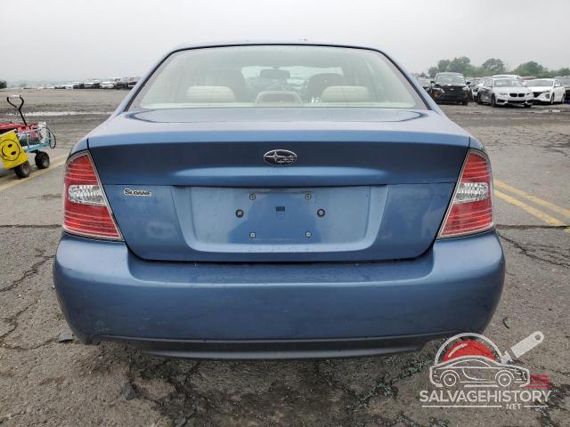 4S3BL616377208316 2007 SUBARU LEGACY photo no. 6