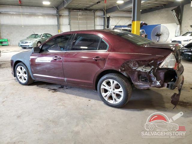 3FAHP0HA1CR324970 2012 FORD FUSION photo no. 2