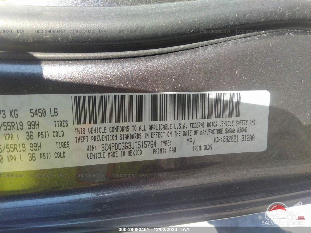 3C4PDCGG3JT515764 2018 DODGE JOURNEY photo no. 9
