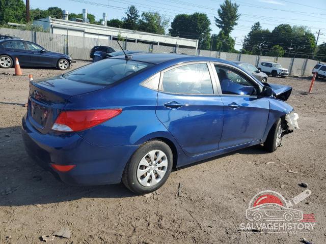 KMHCT4AE1GU996221 2016 HYUNDAI ACCENT photo no. 3
