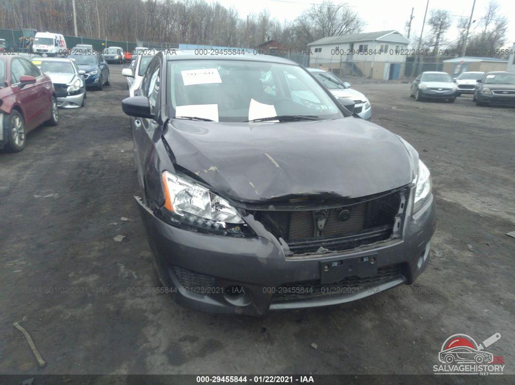 3N1AB7AP9EL614769 2014 NISSAN SENTRA photo no. 6