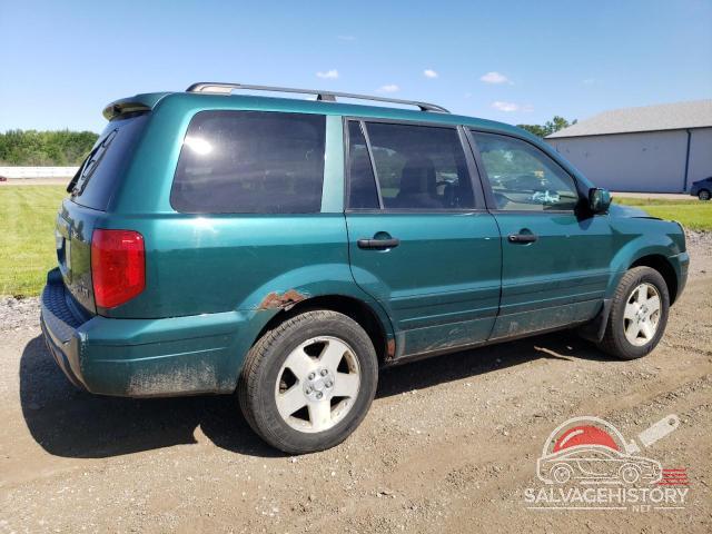 2HKYF184X3H505436 2003 HONDA PILOT photo no. 3
