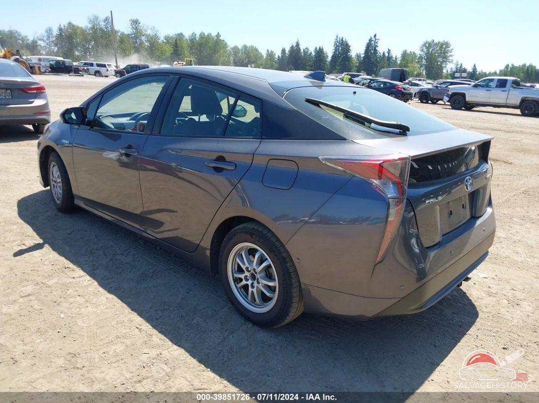 JTDKARFU6H3542931 2017 TOYOTA PRIUS photo no. 3