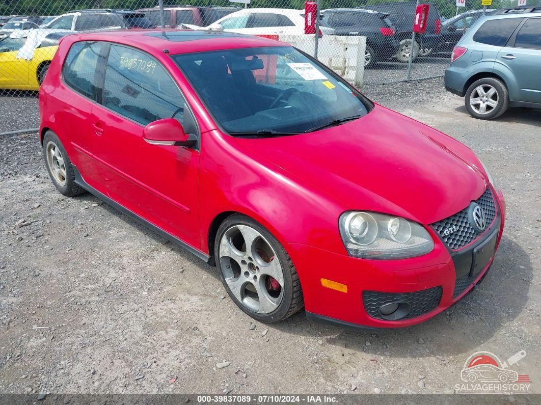 WVWFV71K96W072440 2006 VOLKSWAGEN GTI photo no. 7