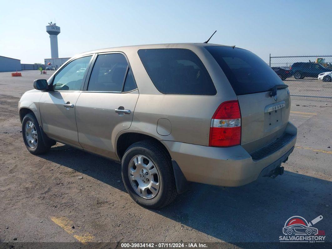2HNYD18291H504170 2001 ACURA MDX photo no. 3