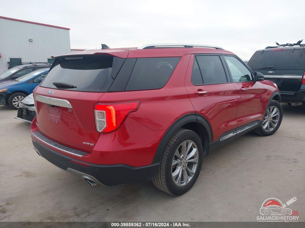 1FMSK8FH6MGB52145 2021 FORD EXPLORER photo no. 4